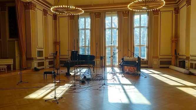 Beispiel eines Produktionsaufbaus von Tonmeister Christopher Tarnow